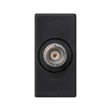 Simon Connect Płytka K45/2 złącza BNC 225x45mm+wkład szary grafit