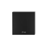 MINI Klawisz pojedynczy do łączników IP44 czarny mat