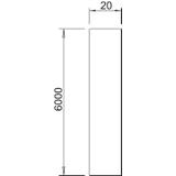 101, SZTANGA IZOLUJĄCA 6000MM GFK
