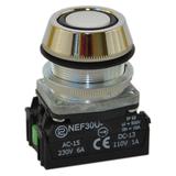 Przycisk NEF30-UKX/W3 biały W0-NEF30-UK X/W3 B PROMET