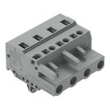 MCS-MIDI Classic gniazdo 4-bieg. szare raster 7,5 mm /50szt./ WAGO