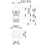 V-TEC, DŁAWIKI V-TEC PG 7 SREBR.SZ.