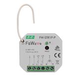 Radiowy sterownik rolet 230V do puszki montażowej fi60 85-265V AC/DC multifunkcyjny do montażu podtynkowego FW-STR1P-P F&F