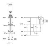 moduł 4DO 24V DC 0,5A WAGO