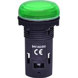 ECLI-024C-G - Lampka LED 24V AC/DC -Zielona