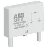 Moduł CR-U 61CV warystor i LED ziel, 6-24V AC/DC 1SVR405665R1000 ABB