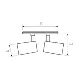 MDD PESO 2 830 39W 230V 40st White MDD11PRO4083040W