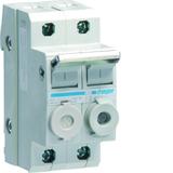 Rozłącznik bezpiecznikowy cylindryczny 2P 10x38mm L95200 HAGER