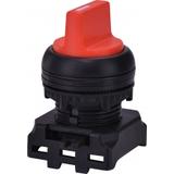 EGS2-S-R - Napęd pokrętny piórkiem 2 położeniowy, z powrotem -Czerwony