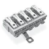 złączka zasilająca 5-biegunowa ze stopkami z stykiem PE