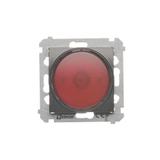Simon 54 Sygnalizator świetlny LED – światło czerwone 230V antracyt DSS2.01/48 KONTAKT