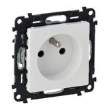 VALENA LIFE GNIAZDO 2 P+Z Z PRZESŁONĄ BIAŁE 16 A – 250 V~, Legrand