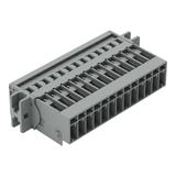 X-COM wtyk 13-biegunowy szary raster 5 mm /15szt./ WAGO