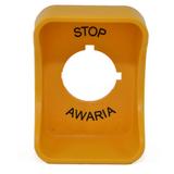 Osłona żółta DR do przycisków 30mm