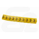 OZNACZNIK OZ-2/"3" (W OPAKOWANIU 100 SZT)