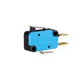 Mikroprzełącznik, zestyk przełączny 1NO+1NC, dźwignia krótka