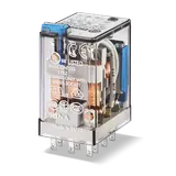 Miniaturowy przekaźnik przemysłowy 3 P; 10A; 120V AC; LED