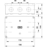 B 12 M, PUSZKA INSTAL.PUSTA B 12 M SZ.
