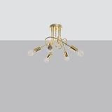 Żyrandol LOOP 5 złoty połysk