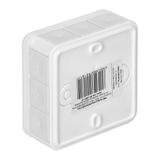 Puszka n/t PRO IP55 400V 12 przepustów gumowych 85x85x37mm biały OR-JB-13807/W ORNO