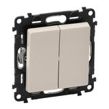 VALENA LIFE ŁĄCZNIK ŚWIECZNIKOWY KREMOWY 10 AX - 250 V~, Legrand