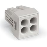 złączka instalacyjna 4-torowa Eexe jasnoszara