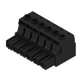 BUZ 10.16HP/06/180 AG BK BX Wtyk PCB (złącze wiązki), 10.16 mm, Liczba biegunów: 6, Przyłącze z jarzmem /20szt./ 1924580000 WEIDMÜLLER