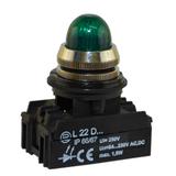 Lampka L22GD 24V-230V zielona