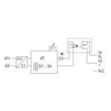 przekaźnik czasowy 24 V DC 2A