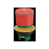 M30-PVLT30 Przycisk bezpieczeństwa 30mm otwór 30mm pierścień podświetlany odblokowanie owywany przez