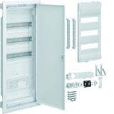 volta hybrid Rozdzielnica hybrydowa podtynkowa 3x12 1x płyta montażowa Drzwi pełne VU603PLG HAGER