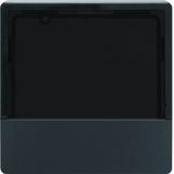 BERKER KNX e/s Q.x Element centralny do regulatora temperatury i pokojowego antracyt. aksamit. lakierowana. 80960126 HAGER