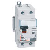 WYŁĄCZNIK RÓŻNICOWONADPRĄDOWY P 312 2P B 40A 30MA TYP AC 10KA SERII DX3, Legrand