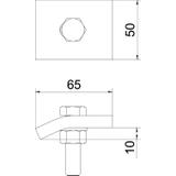 KWS/10, KĄTOWNIK ZACISKOWY KWS/H10 MM
