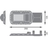 Oprawa uliczna URBAN LITE S 30W 840 IP65 GY