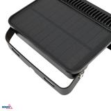 NAŚWIETLACZ LAMPA SOLARNA LED 3 barwy świecenia SOKER 8W 1000lm 3000K/4000K/6500K IP54 CZARNY Czujni