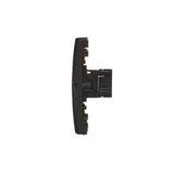 Simon BASIC WMUK-0520F2-Y011 Gniazdo komputerowe RJ45 podwójne kategoria 5e (moduł). Montaż gniazda BMF52.02/49 KONTAKT