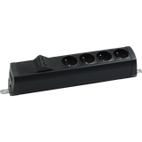 "Simon 480 TS48-210E400K0-44 Listwa poszerzona 4 gn. typ E i płytka 2xRJ45 keystone