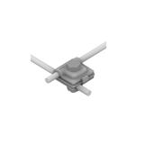 Złącze przelot.uniwersalne-jednootworowe 1xM10/OG/