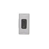 Simon Connect Płytka K45/2 adapter HDMI-HDMI 225x45mm + wkład aluminium K129B/8 KONTAKT