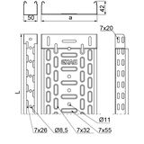 KGL150H42/2 Korytko 0,70 mm