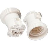 Oprawka  termoplastyczna E-27 odchudzona,biała