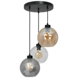 Milagro lampa wisząca Sofia Mix 3xE27 czarny MLP6585