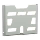 Kieszeń na dokumenty A4 z tworzywa RAL7035 230x 247x 40mm