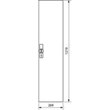 univers Drzwi prawe do obudowy IP44 1250x300mm FZ026N HAGER
