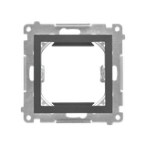 Simon 55 Adapter (przejściówka) na osprzęt standardu 45x45mm Grafitowy mat
