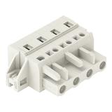 Gniazdo MCS‑MIDI Classic 4‑biegunowe jasnoszare raster 7,5mm 721‑204/031‑000 /50szt./ WAGO