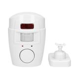 Mini alarm bezprzewodowy z wbudowaną syreną sterowany pilotem 6m bateryjny AS-1 ORNO