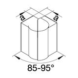 tehalit.BRP/BRAP Kąt zewnętrzny 65x170, biały