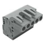MCS-MIDI Classic gniazdo kątowe 5-bieg. szare raster 5 mm /100szt./ WAGO